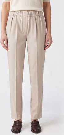 Brunello Cucinelli Pantaloni slim fit in cotone stretch