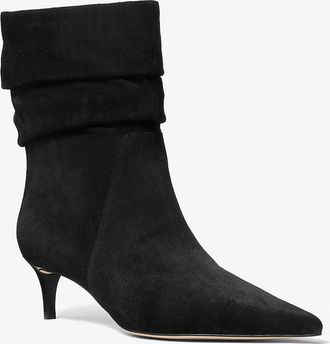 Michael Kors Dawn Suede Ankle Boot