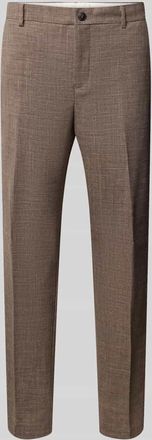 Selected Slim Fit Anzughose mit Woll-Anteil Modell SLIM-OASIS in Taupe, Gr&ouml;&szlig;e 44