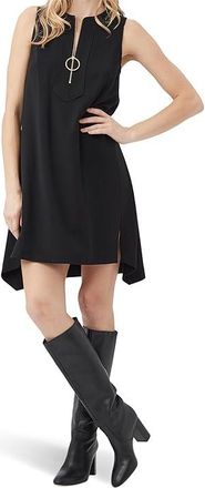 Trina Turk Eloise Dress Womens Dress Black : XS, Nylon/Ponte/Rayon