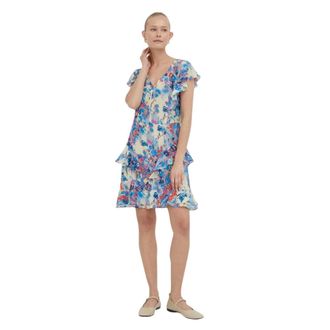 2nd Day 2Ndday - Mini Jurk - Dames - Jurken - Veelkleurig - Maat: 2XS Katoen