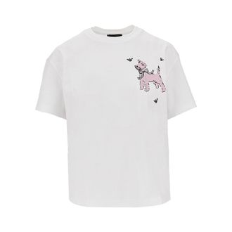 Emporio Armani Jersey T-shirt with print Woman XL