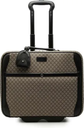 Gucci Pre-owned Gucci Diamante Coated Canvas Carry On Trolley Mens DHMRVW6JYWSPGIJH
