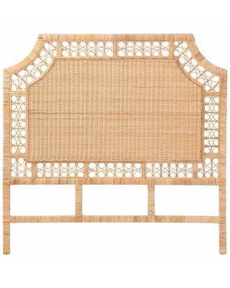 Baxton Studio Hekima Rattan Standalone Headboard