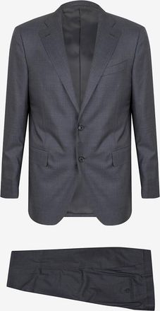 Caruso Anzug aus Wolle und Seide