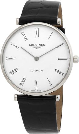 Longines La Grand Automatic White Dial Mens Watch L4.918.4.11.2