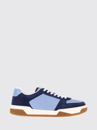 Valentino Garavani Sparry Bicolour Leather and Suede Low-Top VLogo Sneakers