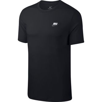 Nike Sportswear Club Crew Neck T-Shirt in 014 Black/white/dark Grey at Nordstrom Rack, Size Xx-Large