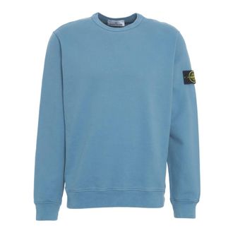 Stone Island Sweatshirts, male, Blue, Size: 3XL Classic Sweatshirt Blu Aw25