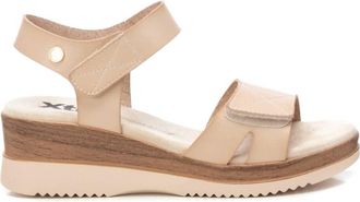 Xti Womens Casual Wedge Sandals In Ice