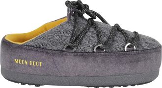 Moon Boot EVX Knit Mules - Dames - Slip ons - Grijs - 37 EU - Wol - Schoenen