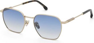 Lozza Sl2439 Luis Figo 300Y Mens Sunglasses Gold Size 54