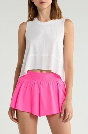 Free People FP Movement Temp Muscle Tank in White at Nordstrom, Size X-Small
