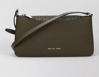Michael Kors fabric clutch bag