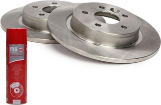 OEM Discos De Freno Traseros 24011101581-pcs-ms 2 Piezas