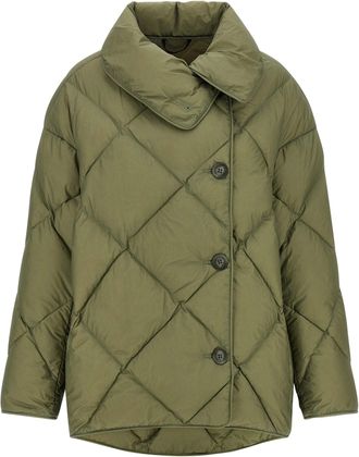 Ienki Ienki Cozy Queen Puffer Jackets Verde-Donna
