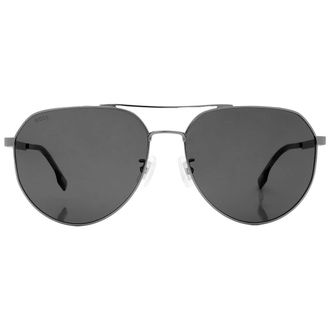 HUGO BOSS Grey Pilot Mens Sunglasses BOSS 1473/F/SK 06LB/IR 61