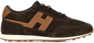 Hogan Athletic Sneakers - Heren - Sneakers - Bruin - 39 EU - Leer - Schoenen