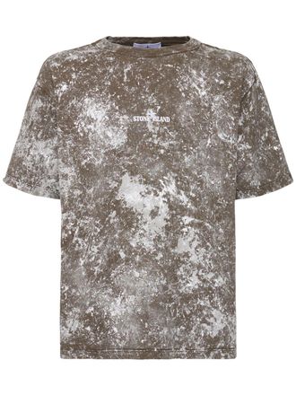 STONE ｜SHORT-SLEEVED ROUND NECK T-SHIRTS (2NS91 A Stone Island T-shirt Black-Buy at Hypeneedz