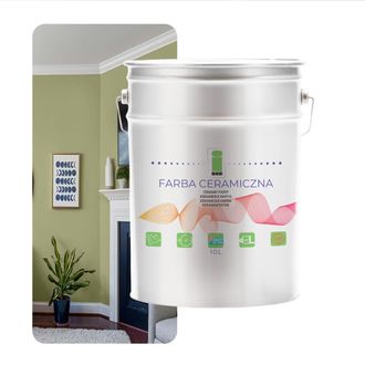OEM Pintura Cer&aacute;mica Para Pared Lavable Verde Bonsai 10l Resistente A Las Manchas