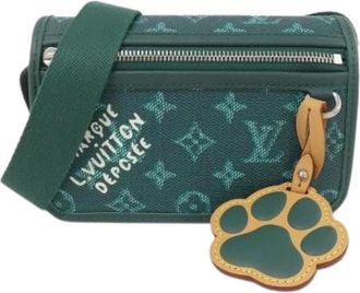 Louis Vuitton Pre-owned Monogram Heritage Bosphore Wearable Wallet Schoudertas - Dames - Vintage Schoudertas - Groen - ONE Size - Vintage