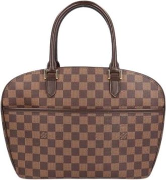 Louis Vuitton Pre-owned Vintage Damier Handtas - Dames - Vintage Handtas - Bruin - ONE Size - Vintage