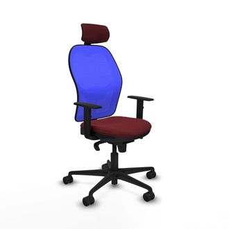 Piqueras y Crespo Piqueras Y Crespo Silla Ergon&oacute;mica Granate Para Oficina