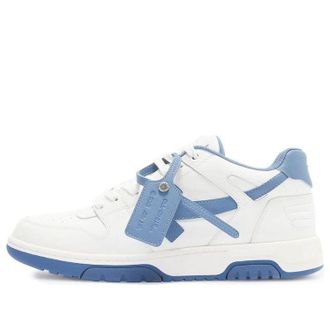 Off-white Out Of Office Low-Top Sneaker Teal White OMIA189S22LEA0010146