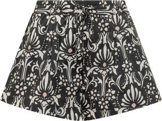 Pinko Multicolor Floral Shorts