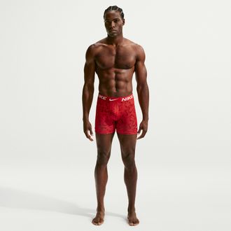 Nike Mens Essential Micro Dri-FIT Boxer Briefs (3-Pack) in Black | KE1157-001