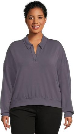 Travis Mathew Cloud Terry Long Sleeves Womens Coat Graystone : 2XL, Elastane