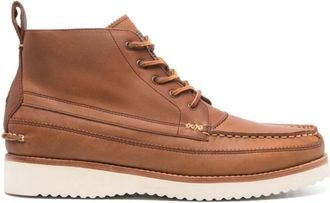 Ralph Lauren Lace-up Boots - Heren - Veterlaarzen - Bruin - 45 EU - Leer - Schoenen