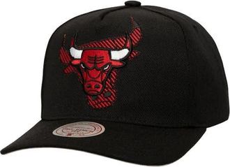 Mitchell & Ness Mens Mitchell & Ness Black Chicago Bulls Tilted Pro Pinch Adjustable Hat at Nordstrom