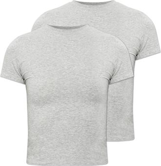 SKIMS Mujer, Camisetas, Gris, Talla: 2XL