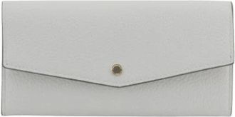 Pourchet Grand porte-monnaie Club - Dames - Portefeuilles - Wit - ONE Size - Leer - Accessoires