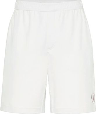 Brunello Cucinelli Shorts con ricamo - Bianco