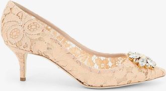 Dolce & Gabbana Decollet&egrave; Bellucci in pizzo - DOLCE & GABBANA - gender_Woman