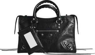 Balenciaga Le City Small Bag Black 8657622ACLR1000