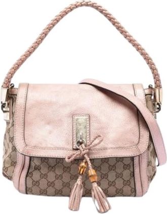 Gucci Pre-owned Shoulder Bags, female, Multicolor, Size: ONE SIZE Pre-owned Bella Satchel