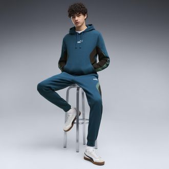 Puma Pantaloni sportivi a blocchi di colore Essentials da uomo, Accessori, Blu, XXL
