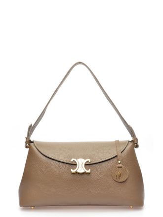 Anna Luchini Beige Rundleer Tas