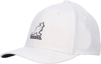 Kangol 3D Wol Flexfit Pet - Heren - Accessoires - Wit - Maat: L/Xl Wol