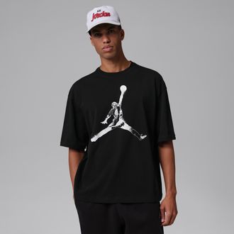 Nike Jordan Mens Jordan Oversized Shirt in Black | IQ2150-010