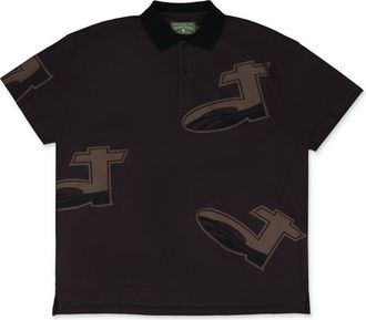 Denim Tears Brown 24 Polo T-Shirt