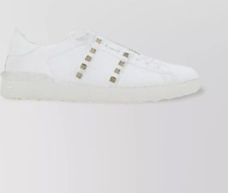 Valentino Garavani leather studded low-top sneakers