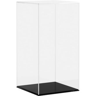 vidaXL Display Box Transparent 20x20x38 cm Acrylic vidaXL