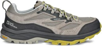 Jack Wolfskin Cyrox Texapore Low panelled performance sneakers - men - Suede/Fabric/Fabric/Rubber - 46 - Grey