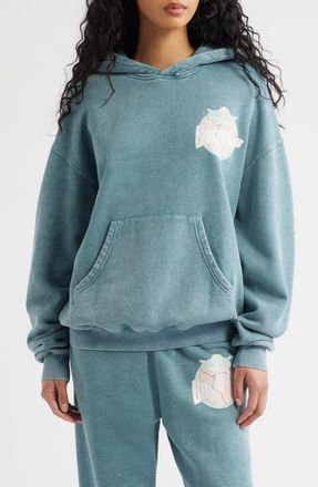 Boys Lie Breakfast Beers Hoodie in Blue at Nordstrom, Size X-Small