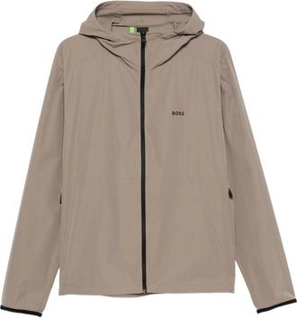 HUGO BOSS Hooded Logo-print Jacket