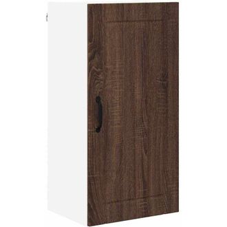 vidaXL Kitchen Cabinet Brown Oak 40 x 31 x 80 cm Engineered Wood vidaXL